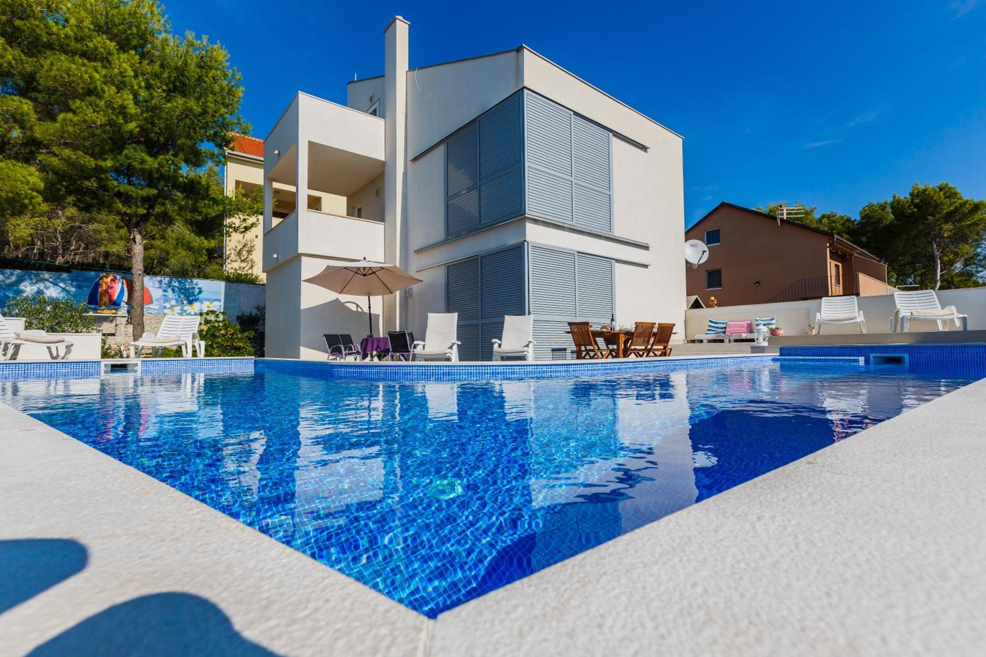Villa Casabianca Milna  Esterno foto